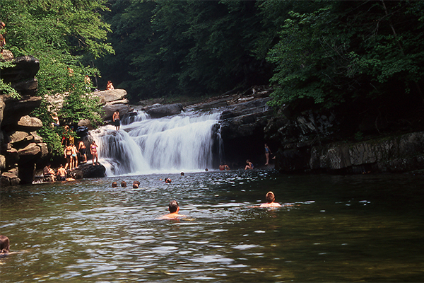 Bartlett Falls (Best Swimming Holes in New England)