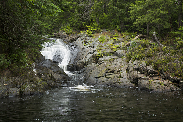 Little Wilson Falls, Lower Falls, Maine