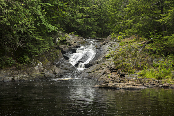 Little Wilson Falls, Lower Falls, Maine