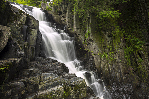 Little Wilson Falls-Upper Falls, Maine