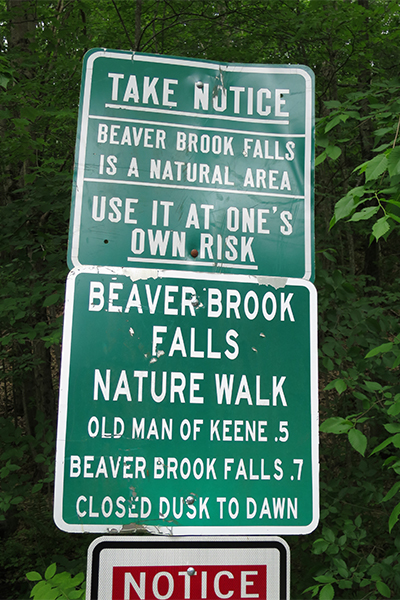 Beaver Brook Falls, Keene, New Hampshire
