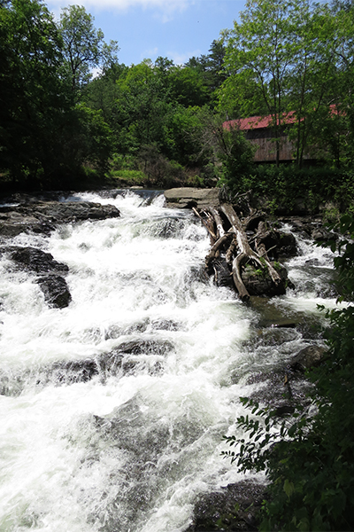 Covered Bridge Falls, Vermont