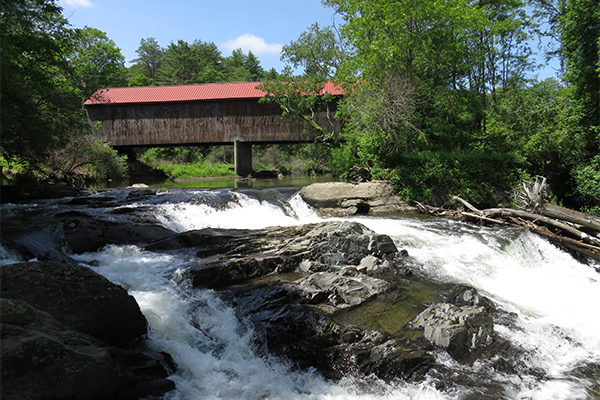 Covered Bridge Falls, Vermont