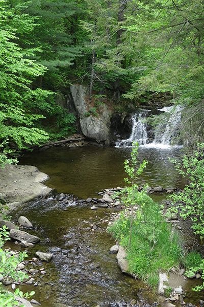 Wolcott Pond Brook Falls, Vermont