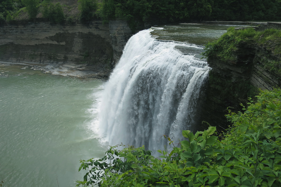 Letchworth Falls-Middle Falls, New York