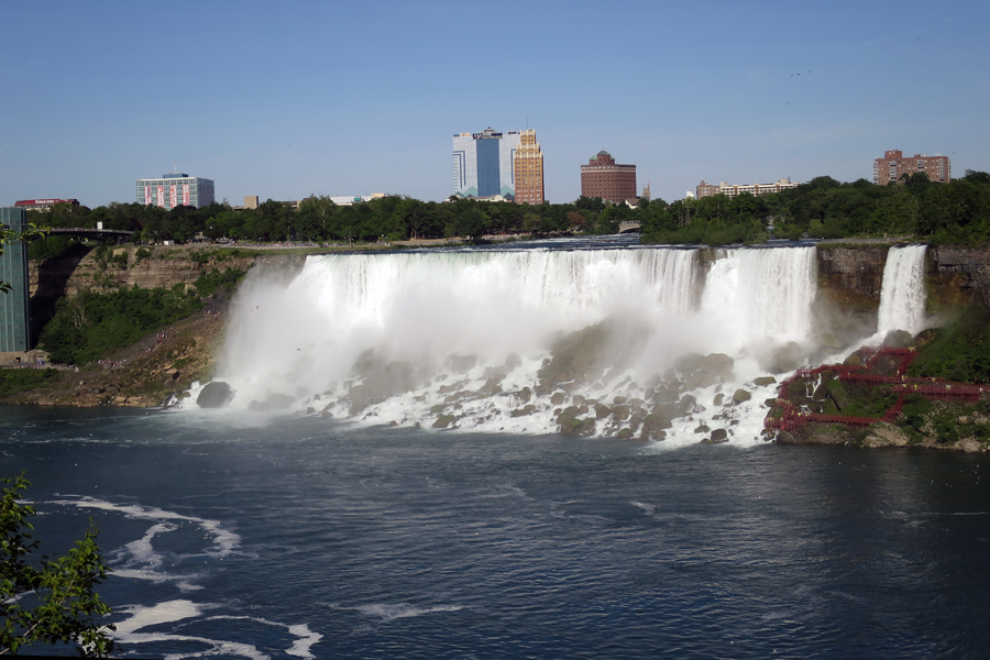 Niagara Falls (as seen from Canadian side), New York