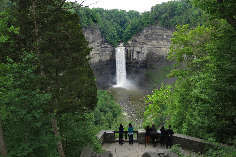 Taughannock Falls (from upper viewpoint), New York