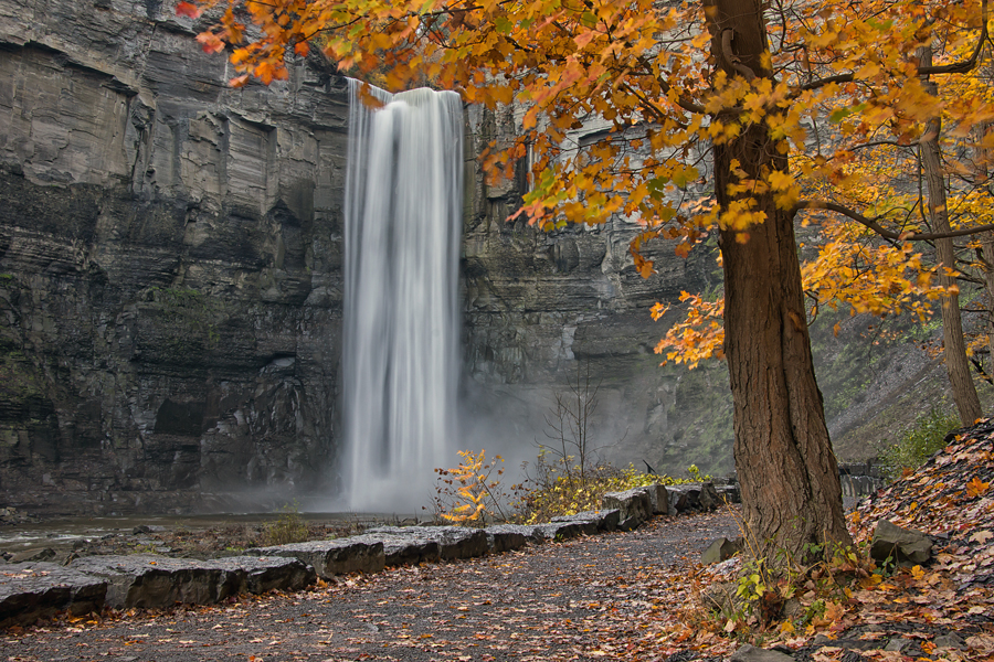 Taughannock Falls (from trail at the base), New York