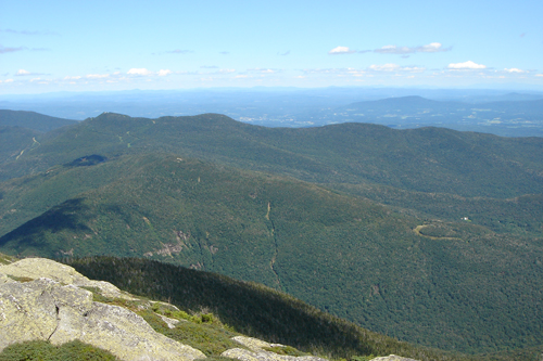 views from Mt. Mansfield